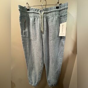Athleta Cabo Linen Joggers